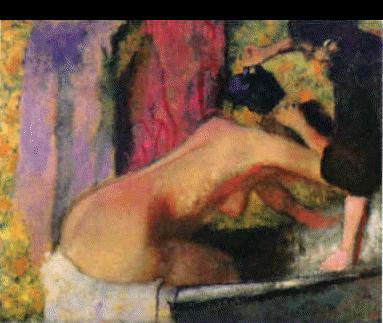 Edgar Degas Woman at her Bath